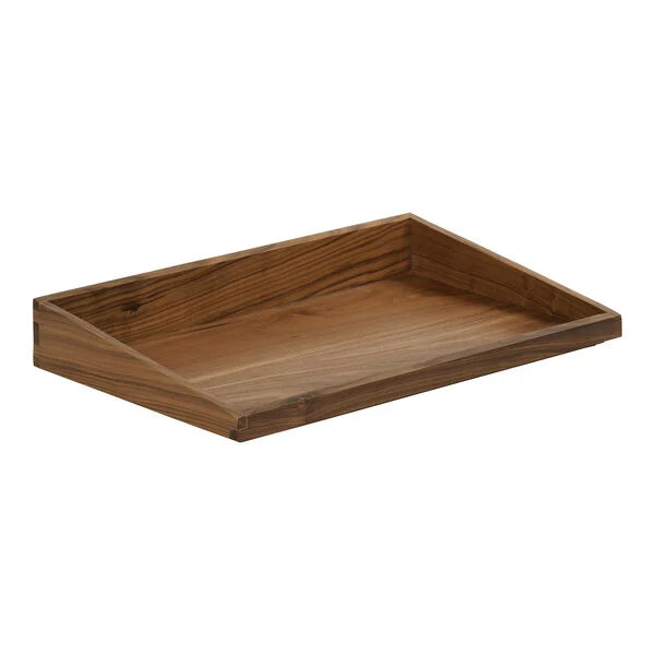 20" x 12" x 3" Walnut Angled Display Box